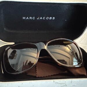 Marc Jacobs Sunglasses - Tortoiseshell Frame with Brown Lenses